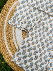 Ocean Love - Frill top & Shorts Set 4 - 5yrs